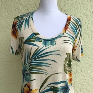 🌴Palm Floral Blouse🌴